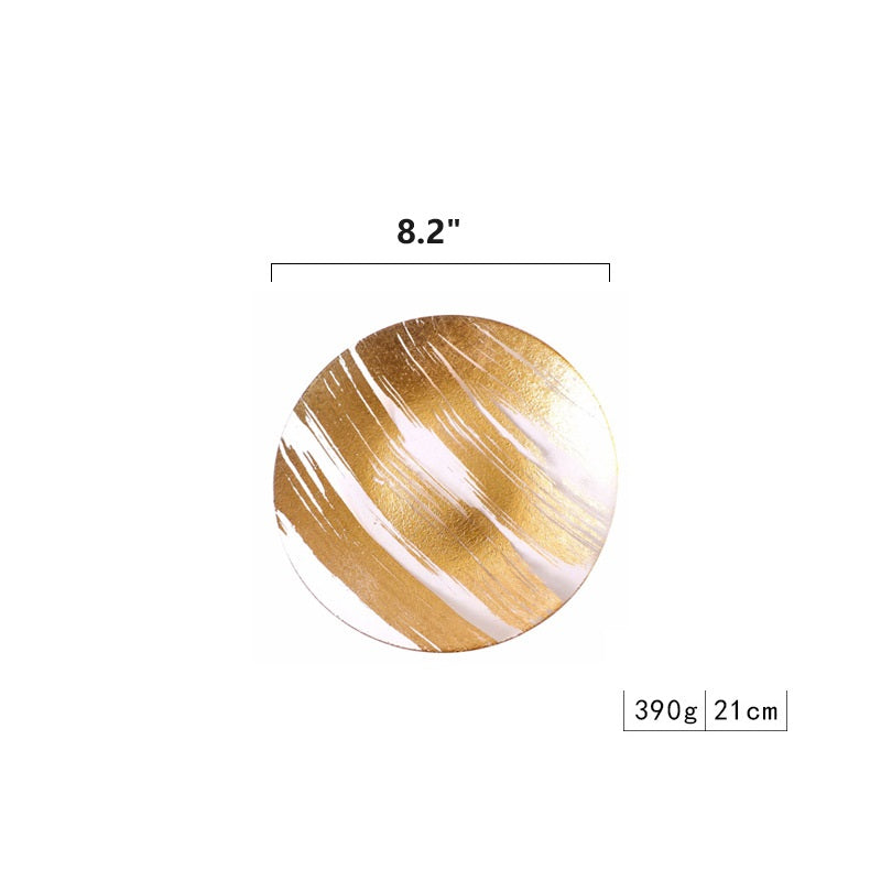 Bulk Round Glass Charger Plates for Wedding Party Event Tabletop Decor Wholesale