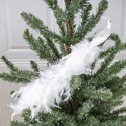 Artificial Peacock Feather Christmas Ornaments Bulk, Natural Feather Crafts for Xmas Tree Decor, Wholesale Quantity