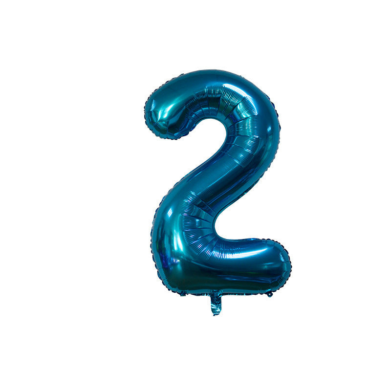Bulk 32 Inch Foil Number Balloon for Birthday Party Decoration Graduation Celebration Holiday Accessory Decor Wholesale