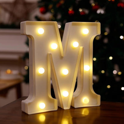 Bulk 8 Inch 3D Light Up Letters Set with LED for Valentine's Day Baby Shower Wedding Decoration Wholesale