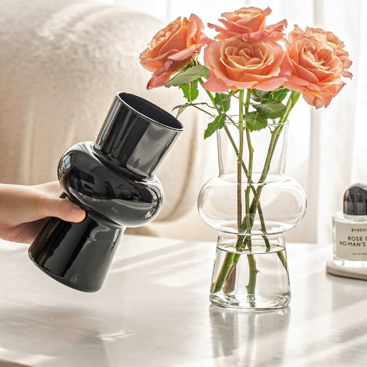 Bulk 7.8" Glass Vase Modern Hydroponic Vases for Centerpiece Wedding Office Home Wholesale