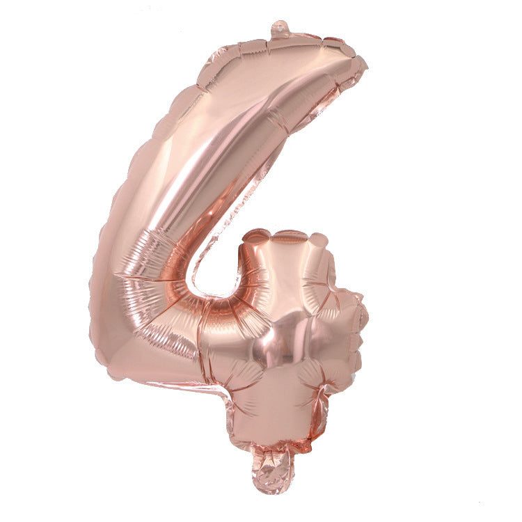 Bulk 32 Inch Foil Number Balloon for Birthday Party Decoration Graduation Celebration Holiday Accessory Decor Wholesale