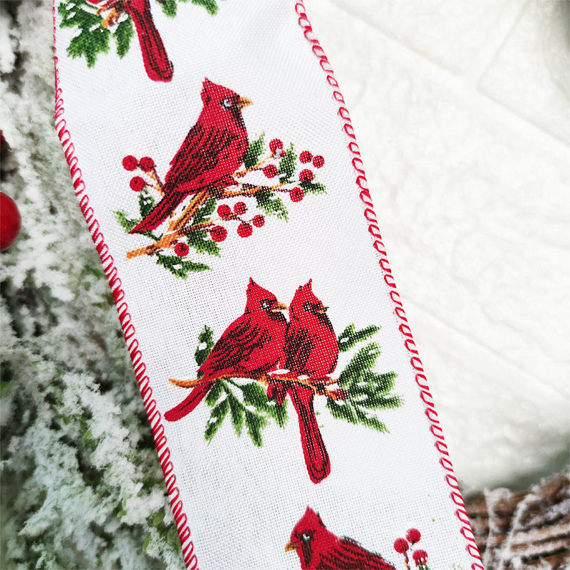Artificial Christmas Wreaths with Red Berries, Cedar, Pinecones, Cardinal Ornament – Bulk Holiday Door Wall Decor