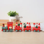 Christmas Train Toy Set 10 Pcs Bulk Kids Gift Xmas Party Home Decor Ornaments