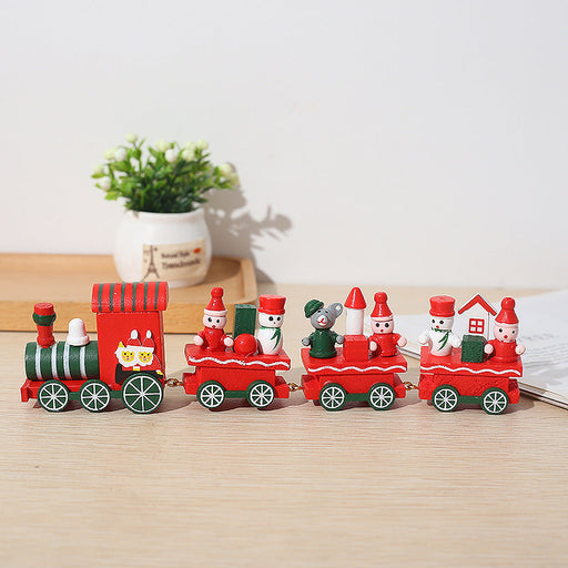Christmas Train Toy Set 10 Pcs Bulk Kids Gift Xmas Party Home Decor Ornaments