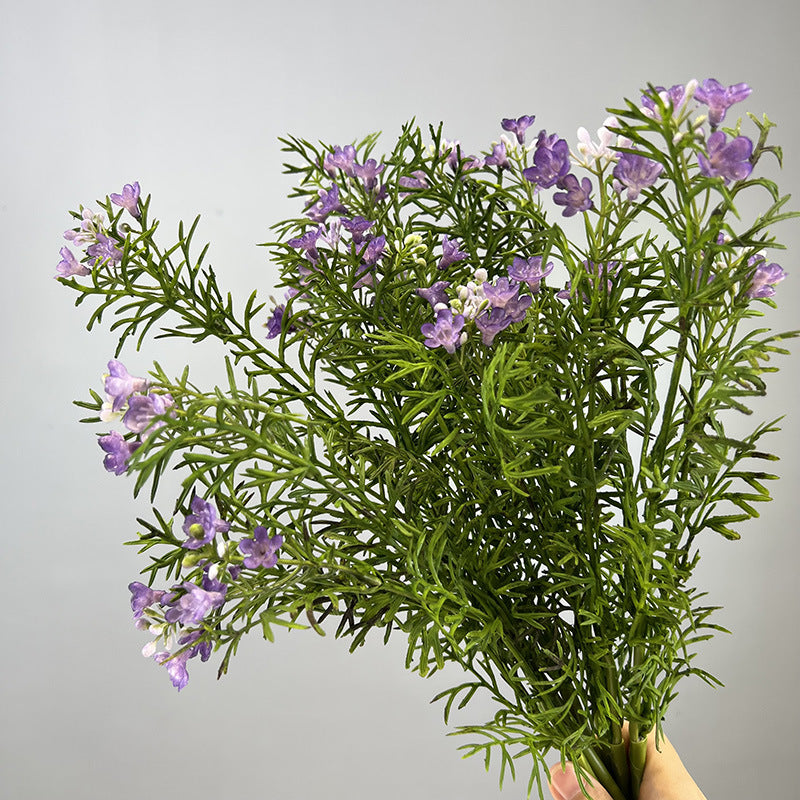 Artificial Daisy Chamomile Bush, Plastic Chrysanthemum Flower Spray, Rustic Faux Wildflowers for Wedding, Home & Outdoor Decor