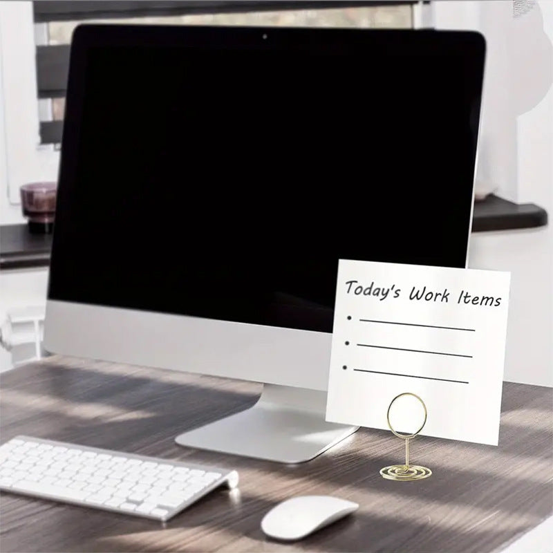 Bulk 24Pcs Gold Table Number Holders Metal Wedding Centerpiece with Secure Clip for Reception Birthday Party Decor Wholesale