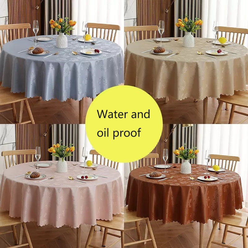 Bulk 47 Inch Oilcloth Tablecloths PVC Round Tablecloths for Round Tables Wholesale