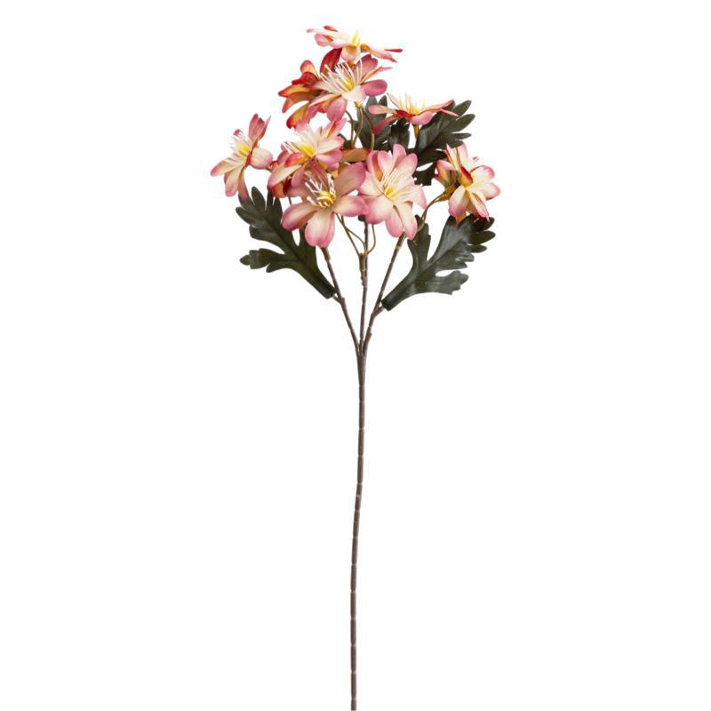 Rustic Daisy Bush Artificial Flowers, 19" Silk Daisy Bouquet, Set of 12 Blooms, Perfect for Weddings, Home Decor, and Events