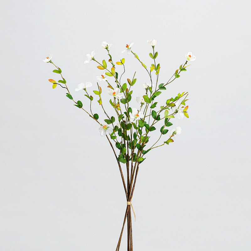 18-Bloom Wildflower Bouquet in Silk-Like Fabric, 20" Long, Perfect for Weddings, Home Decor, and Events
