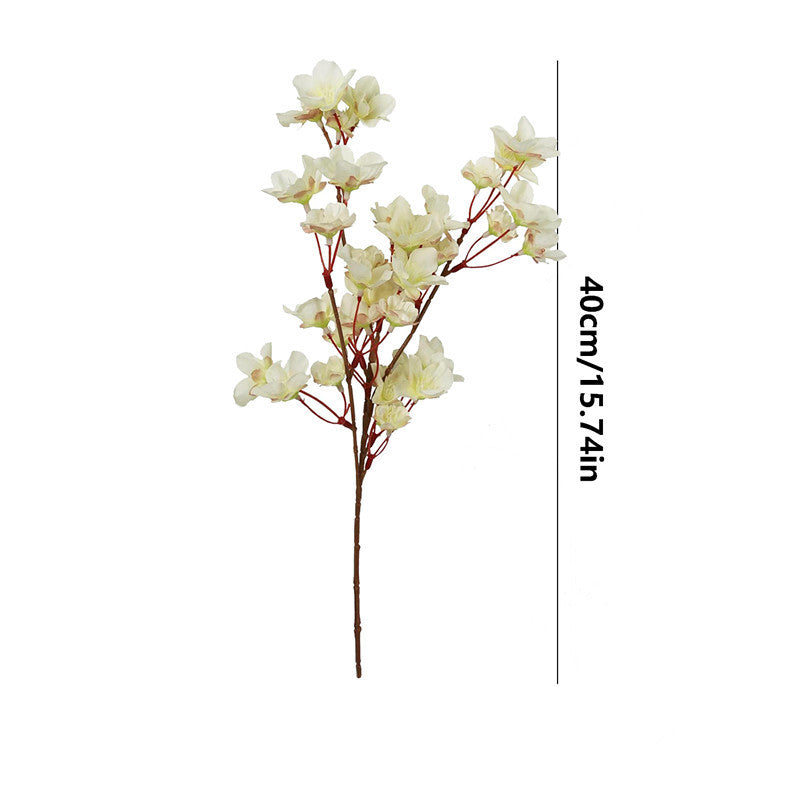 Wedding Floral Backdrop Decor Premium 6 Pcs Artificial Cherry Blossom Branches Silk UV Resistant for Venue Styling
