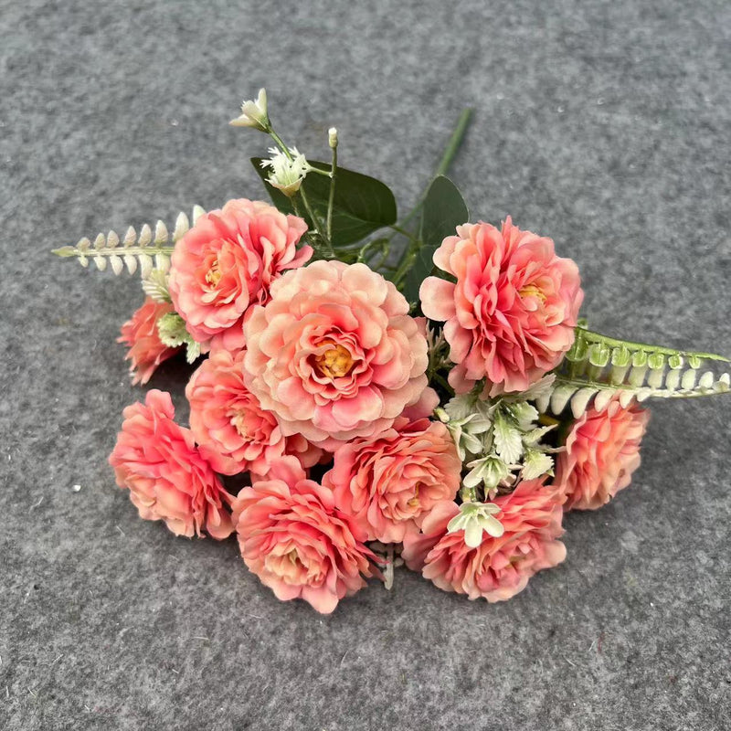 Artificial Hibiscus Flowers 11.8 Inch 6 Stems Realistic Silk Faux Hibiscus Blooms for Vase