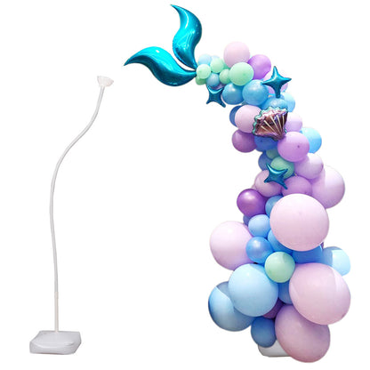 Bulk 2pcs DIY Adjustable Aluminum-Plastic Tube Arch and Heart Balloon Stand - Party and Wedding Decorations Wholesale