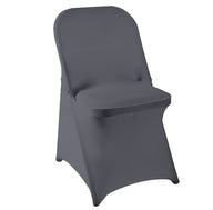 Bulk 2 Pcs Stretch Folding Chair Covers Removable Elastic Chair Covers for Banquets Weddings Events Parties Holiday Celebrations Wholesale