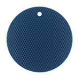 Bulk 3 Pcs Round Trivets Mat Multifunctional Heat Resistant Silicone Placemats Non-slip Cup Coasters Wholesale