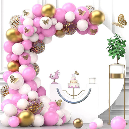 Bulk Round Elasticity Backdrop Cover for Birthday Party Wedding Decorations Wholesale