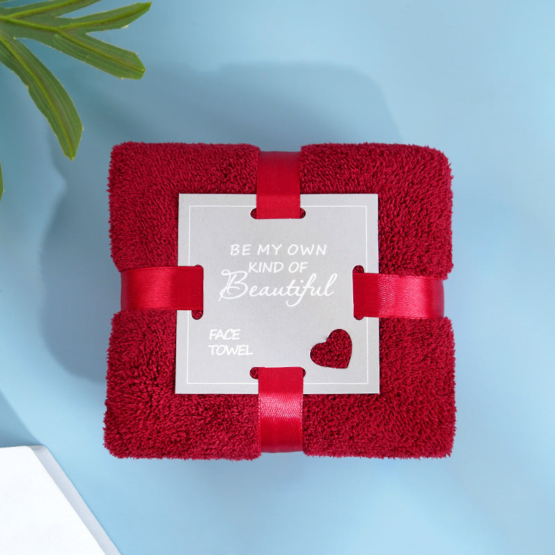 Sherpa Fleece Hand Towel - Wedding Favor & Gift for Bridal Shower Anniversary Celebration Events