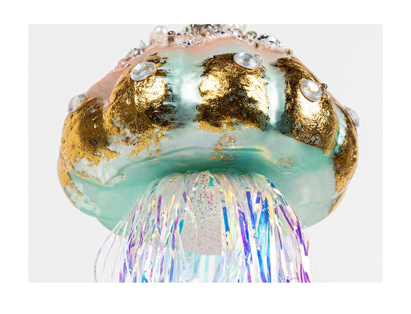 Artificial Jellyfish Hanging Ornaments 10 Pcs Bulk Christmas Decorations