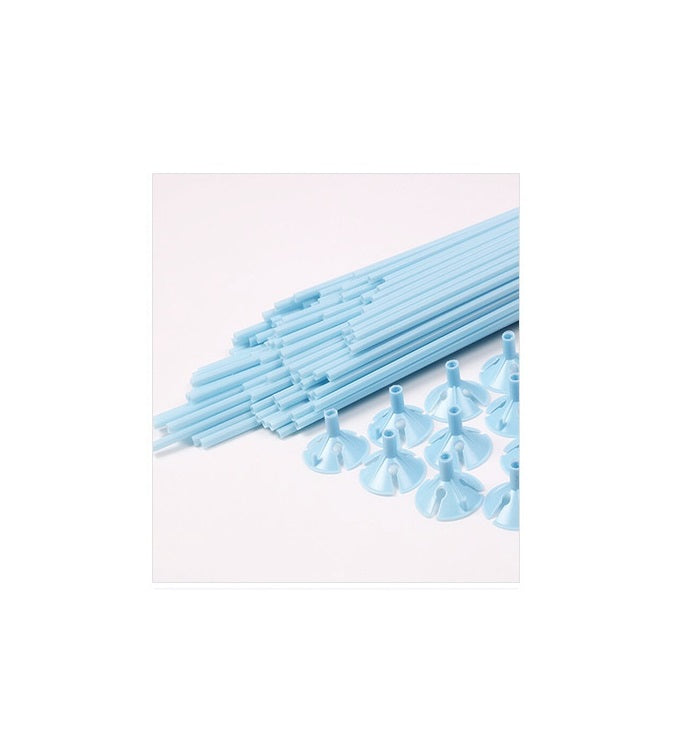Bulk 100 Pcs 12.6 Inch Plastic Balloon Sticks for Birthday Party Anniversary Wedding Decoration Wholesale