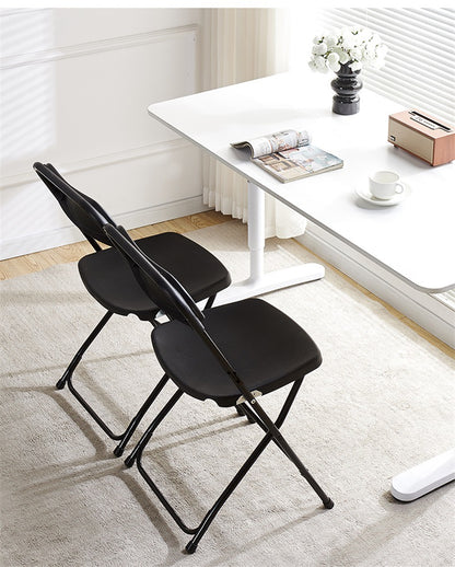 Bulk 6 Pcs Plastic Folding Chairs with Steel Frame Water-Resistant & Portable for Weddings Outdoor Events Office Parties Wholesale