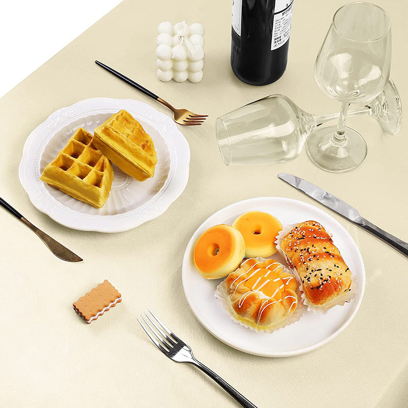 Bulk Satin Tablecloth Table Cover for Rectangular Table Wedding Banquet Events Decor Wholesale