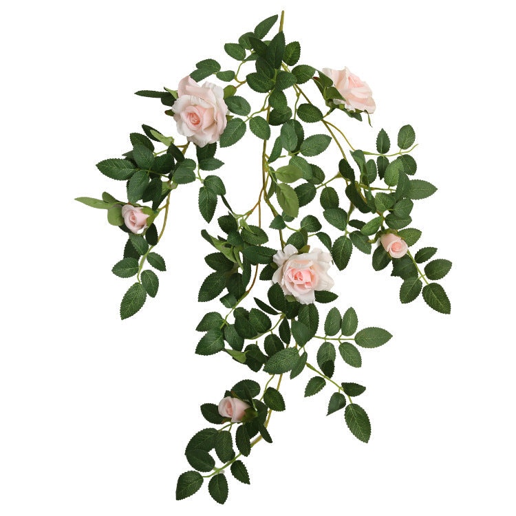 20 Inch Artificial Rose Rattan Hanging Flower Garland, 1 Pc