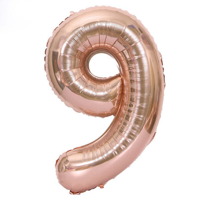 Bulk 32 Inch Foil Number Balloon for Birthday Party Decoration Graduation Celebration Holiday Accessory Decor Wholesale