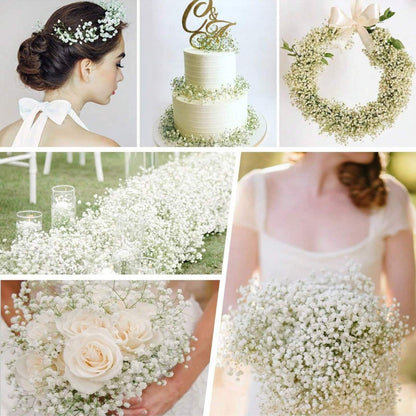 Artificial Baby's Breath Stems - 6/12/18 Pack Options for Commercial & Wedding Venue Styling