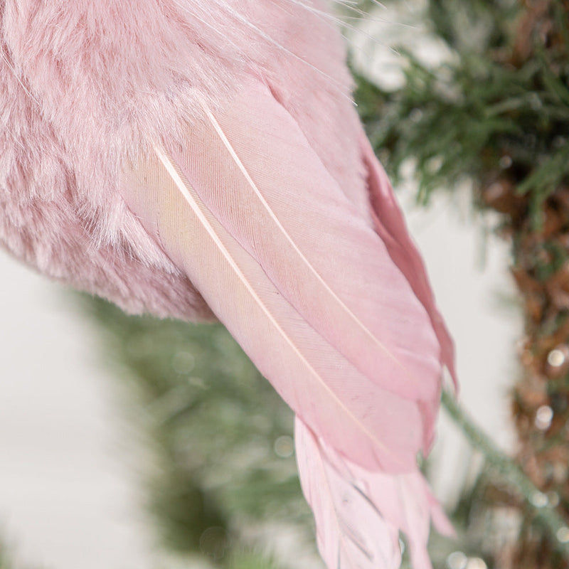 10 Pcs Artificial Foam Christmas Owl Ornaments for Tree Wedding Garden Outdoor Decor
