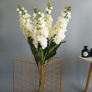 Artificial Purple Hyacinth Flowers 24 Inch Stem 10 Pcs Bulk Silk Stems