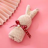 Wedding Favor Bunny Towel - Cute Soft Keepsake for Bridal Shower & Wedding Guests