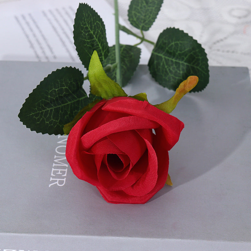Artificial Rose Single Stem, Bendable Stem, Wedding, Home Decor & Hotel Display