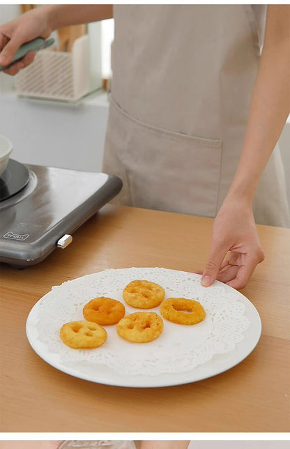 Premium Round Placemats 200 Pack Eco-Friendly Table Decor for Weddings, Afternoon Tea & Coffee Shop Displays with Non-Slip Backing