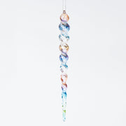 Clear Acrylic Ice Strip Christmas Ornaments Bulk Hanging Decorations for Xmas Trees