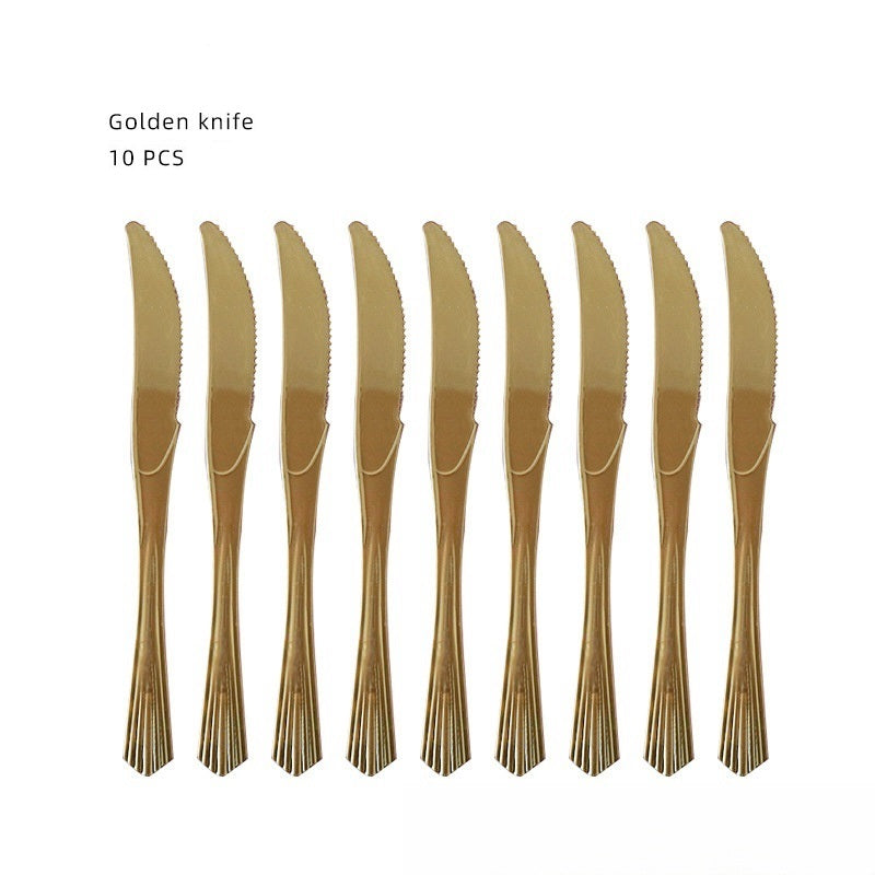 Bulk 10 Pcs Pink Disposable Tableware with Baby Girl Letters Decor Wholesale