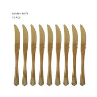 Bulk 10 Pcs Pink Disposable Tableware with Baby Girl Letters Decor Wholesale