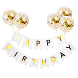 Bulk Happy Birthday Banner with Confetti Balloons for Birthday Party Decoration Supplies Wholesale