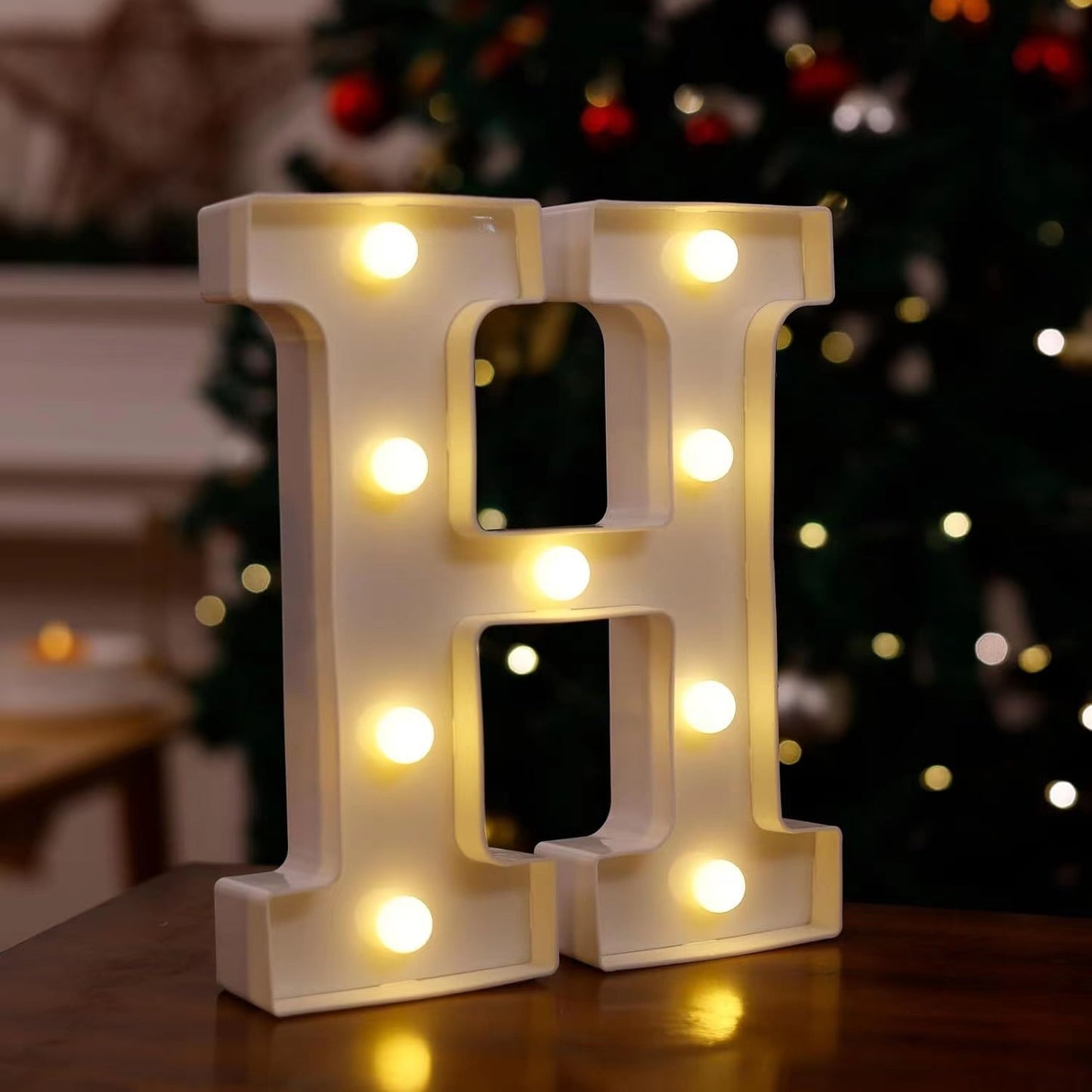Bulk 8 Inch 3D Light Up Letters Set with LED for Valentine's Day Baby Shower Wedding Decoration Wholesale