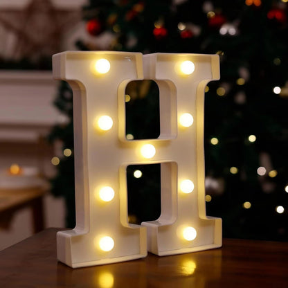 Bulk 8 Inch 3D Light Up Letters Set with LED for Valentine's Day Baby Shower Wedding Decoration Wholesale