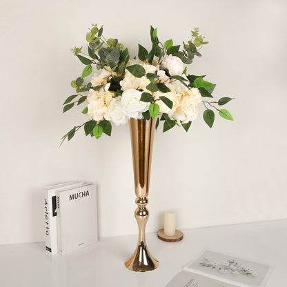 Bulk Metal Wedding Centerpieces Vase Flower Arrangement Stand for Anniversary Ceremony Birthday Party Event Decor Wholesale