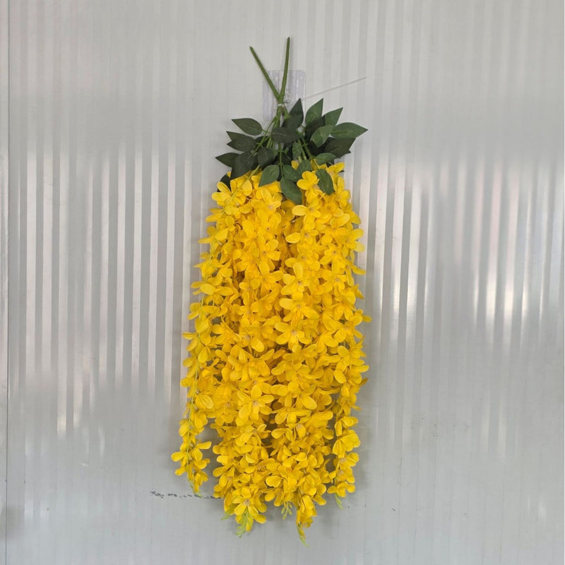 Artificial Wisteria Vine Garland, 33 Inches, Plastic, Indoor/Outdoor Decor for Weddings, Homes, and Events