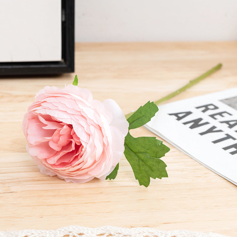12 Inch Silk Peony Stems Artificial Flowers 10 Pcs Bulk Wholesale