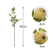 36 Inch Artificial Fig Fruit Stems Extra Long Bulk 36 Pcs Silk Stems
