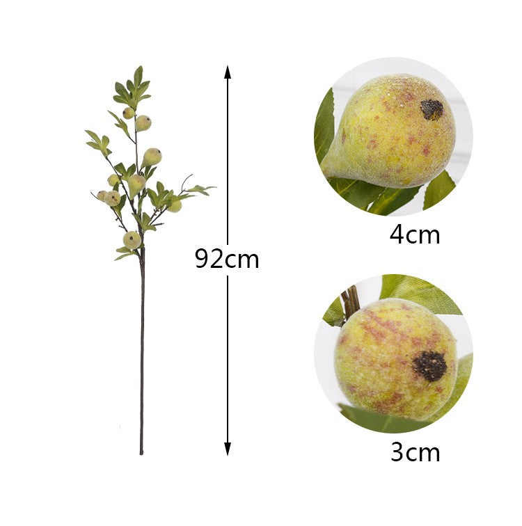 36 Inch Artificial Fig Fruit Stems Extra Long Bulk 36 Pcs Silk Stems
