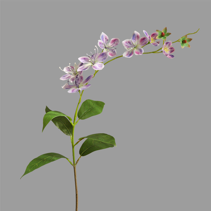 Artificial Jasmine Vine, Single Stem with 9 Blooms, 31" Tall, Silk-Like Fabric, Perfect for Home Decor, Weddings & Events