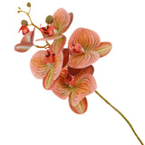 3D Orchid Artificial Flower Stem - 5 Heads 27.6 Inches | Wedding Decor & Bridal Props