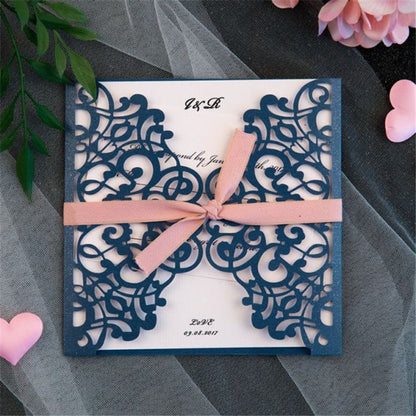 Bulk 100pcs wedding invitations wedding cards for Wedding Engagement Mariage Birthday Christening Party Supplies Wholesale
