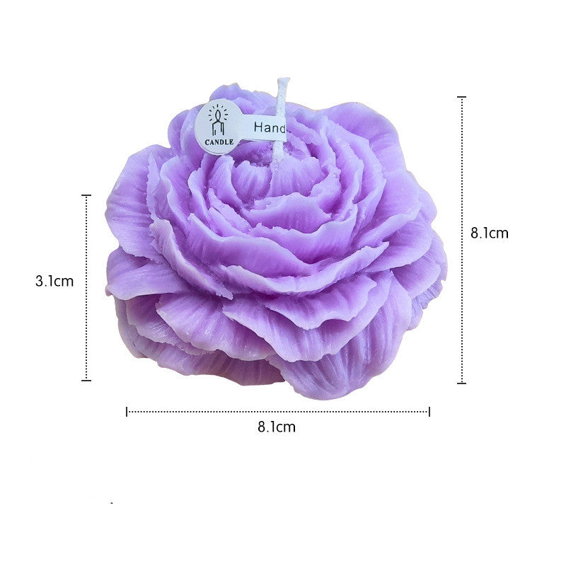 DIY Peony Scented Candle - Valentine's Day Decor & Gift | Floral Home Decor