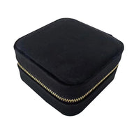 Customized Velvet Jewelry Box - Portable DIY Wedding Favor & Bridal Gift with Logo/Design