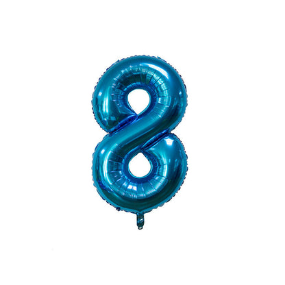 Bulk 32 Inch Foil Number Balloon for Birthday Party Decoration Graduation Celebration Holiday Accessory Decor Wholesale